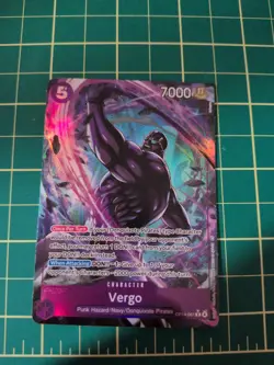 Vergo Alt Art OP14-061 One Piece TCG Azure Sea's Seven English NM - Image 1