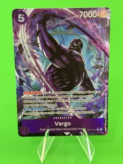 One Piece Series 14 The Azure Sea's Seven Vergo Alternate Art OP14-061 Rare!!! - Image 1