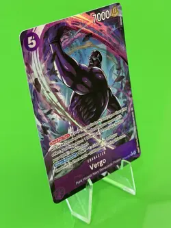 One Piece Series 14 The Azure Sea's Seven Vergo Alternate Art OP14-061 Rare!!! - Image 2