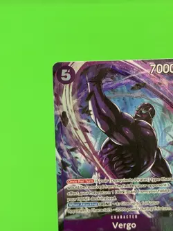 One Piece Series 14 The Azure Sea's Seven Vergo Alternate Art OP14-061 Rare!!! - Image 4