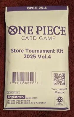 Bandai One Piece Store Tournament Kit 2025 Vol. 4 Sealed - Image 1