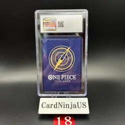 CGC GEM MINT 10 ONE PIECE Hancock I'm scared OP14-118 R Parallel The Azure Sea's - Image 2
