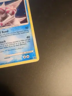 Pokemon Card Palkia - Diamond and Pearl Holo Rare DP27 Moderate Play - Image 5