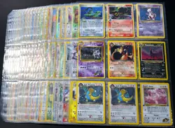 DAMAGED Lot of 180 ALL HOLO Vintage Pokemon Card Binder Collection DAMAGED - Image 1