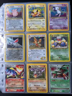 DAMAGED Lot of 180 ALL HOLO Vintage Pokemon Card Binder Collection DAMAGED - Image 5