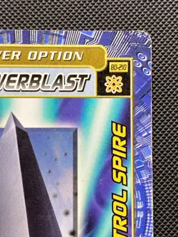 BO-210 Control Spire Digimon Card Digi-Battle Series 4 2001 Bandai - Image 3