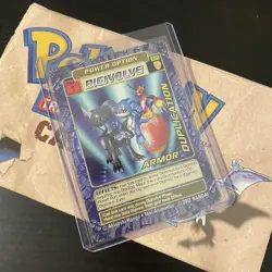 VINTAGE 2002 Non-Holo Armor Duplication ST-175 Digi Battle Digimon Card NM - Image 1