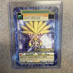 VINTAGE 2002 Non-Holo Kyubimon ST-158 Digi Battle Digimon Card NM - Image 1