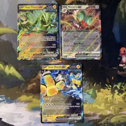 Lot of 3 Pokemon Prismatic Evolutions double rare cards - Image 1