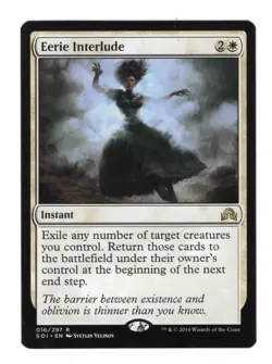 1x Eerie Interlude Shadows over Innistrad Magic the Gathering MTG NM - Image 1