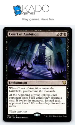 Commander Legends #114 Court of Ambition - Image 1