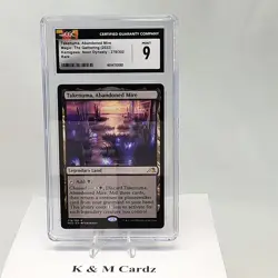 MTG - Kamigawa: Neon Dynasty - Takenuma, Abandoned Mire - Graded CGC 9 - Image 1