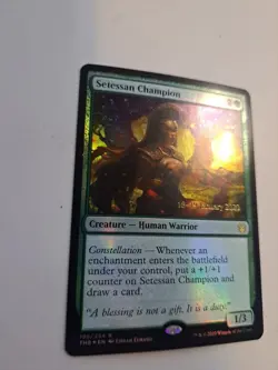 MTG: Theros: Beyond Death: Setessan Champion (Prerelease) (Foil) (LP) - Image 3
