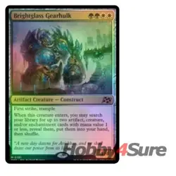 Foil Brightglass Gearhulk M/NM Magic: The Gathering MTG Aetherdrift - Image 1