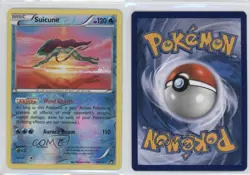 Suicune Reverse Foil Pokemon XY Breakpoint #30 - Image 3