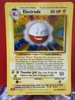 Electrode 011/034 CLC Classic Collection Holo Pokemon Variant NM #580 - Image 1