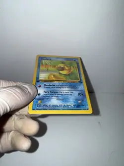 Pokemon Psyduck Fossil 1st Edition Regular Common LP 53/62 English 1999 - WOTC - Image 3