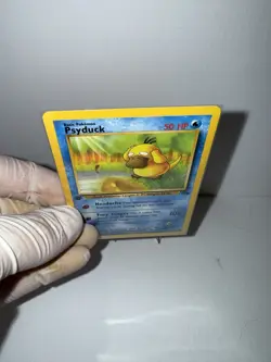 Pokemon Psyduck Fossil 1st Edition Regular Common LP 53/62 English 1999 - WOTC - Image 4