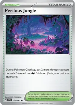 Reverse Holofoil - Perilous Jungle - 156/162 - SV05: Temporal Forces - NM - Image 1