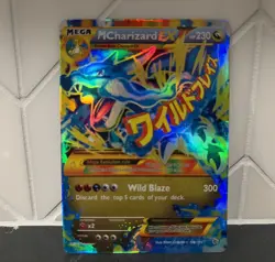 Pokemon - Mega M Charizard EX Holo 108/111 Ultra Rare - Flashfire - NM - 2014 - Image 1