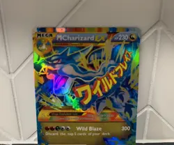 Pokemon - Mega M Charizard EX Holo 108/111 Ultra Rare - Flashfire - NM - 2014 - Image 2