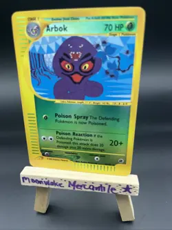Pokemon Arbok #3/165 Reverse Holo Rare - 2002 Expedition Base Set - NM Cond. - Image 1