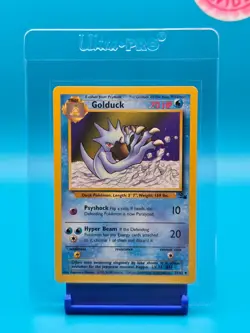 Pack Fresh (PF) - 1999 Pokemon Fossil Golduck Unlimited 35/62 - Image 1