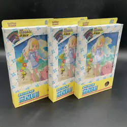 2025 Pokemon Korean Battle Partners Lillie Collection File Set Lot of (3) - Image 1