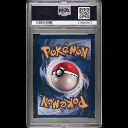 1999 Pokemon Mewtwo Black Star Movie Promo #3 PSA 8 NM MINT - Image 2