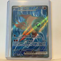 Chi-Yu ex (Full Art) - 234/193 SV Paldea Evolved Ultra Rare - NM - POKEMON TCG - Image 2