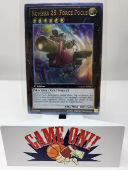 YuGiOh Number 25: Force Focus GAOV-EN045 1st Edition Ultimate Rare NM - Image 1
