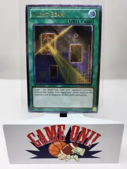 YuGiOh Night Beam GAOV-EN055 1st Edition Ultimate Rare NM - Image 1