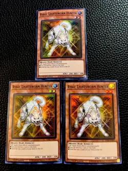 Ryko, Lightsworn Hunter (X3) RA02-EN001 Yugioh 1st Edition Super Rare - Image 1