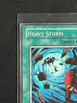 Heavy Storm 1st Edition YSDJ-EN024 YuGiOh Starter Deck - Jaden Yuki - Image 2