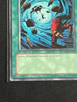 Heavy Storm 1st Edition YSDJ-EN024 YuGiOh Starter Deck - Jaden Yuki - Image 5