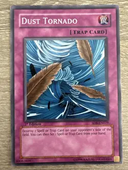 Dust Tornado SD8-EN029 LP Structure Deck: Lord of the Storm 1st Edition - Image 1