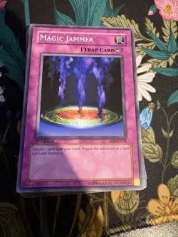 Magic Jammer SD8-EN031 Structure Deck: Lord of the Storm 1st Edition - Image 1