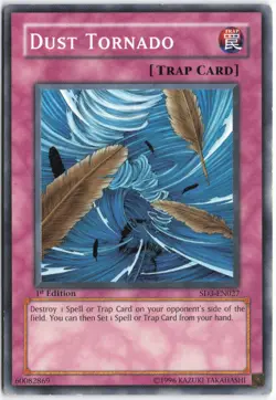 Yugioh - Dust Tornado SD3-EN027 1st Edition - Structure Deck: Blaze of Destructi - Image 1