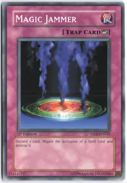 Yugioh - Magic Jammer YSDJ-EN035 1st Edition - Starter Deck: Jaden Yuki - Image 1