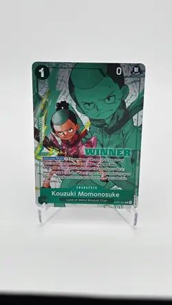 Kouzuki Momonosuke Winner Pack Vol. 7 OP01-041 One Piece TCG Promo - Near Mint - Image 1