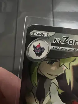 Pokemon N's Zoroark ex 185/159 Sv09: Journey Together Holo SIR Illustration RARE - Image 3