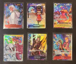 Rayleigh Sogeking Marco bartolomeo ONE PIECE CARD JAPANESE Lot - Image 1