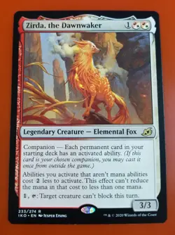 1x Zirda, the Dawnwaker | Ikoria Lair of Behemoths | MTG Magic Cards - Image 1