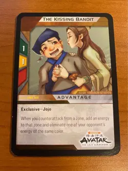 Avatar The "The Kissing Bandit" Trading Card is a Rare Promo AME169 - Image 1