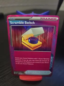 Pokemon TCG Scramble Switch Ace Spec Trainer Card 186/191 Surging Sparks NM - Image 1