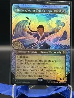 Magic The Gathering - Katara, Water Tribe's Hope FOIL 351 - Avatar: NM/M - Image 1