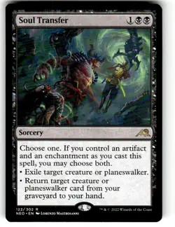 Soul Transfer Kamigawa: Neon Dynasty Regular MTG NM - Image 1