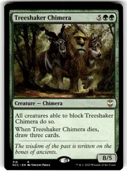 Magic: The Gathering Creature Treeshaker Chimera Rare Regular MTG NM - Image 1