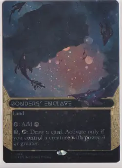 MTG - Bonders' Enclave (0094) (Borderless) (Galaxy Foil) Edge of Eternities - Image 1