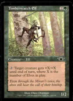 Timberwatch Elf LP Light Play Legions MTG [8961] - Image 1